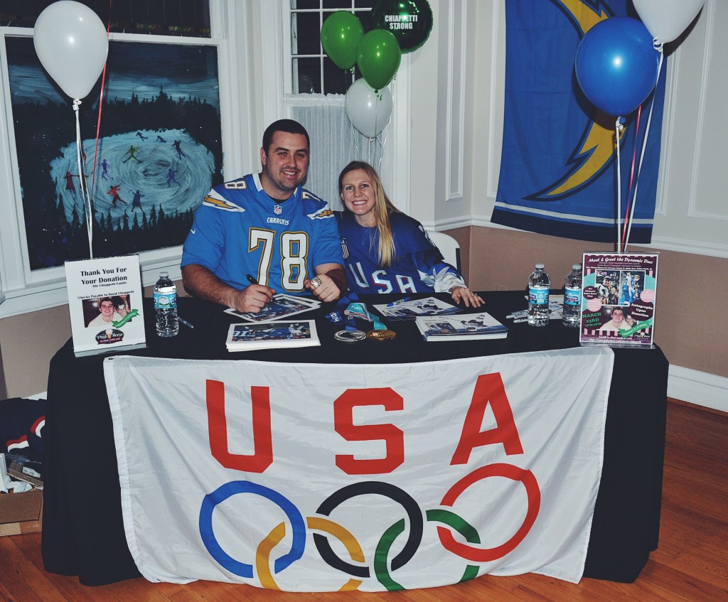 Kendall Coyne, Michael Schofield Return Home to Raise Money for Chiappetti’s Medical&nbsp;Expense