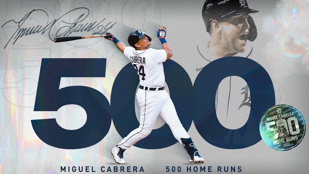 Story of the Night: Miguel Cabrera hits his 500th career home&nbsp;run
