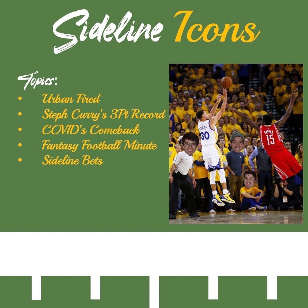 Sideline Icons #78- Urban Fired and COVID’s&nbsp;Comeback