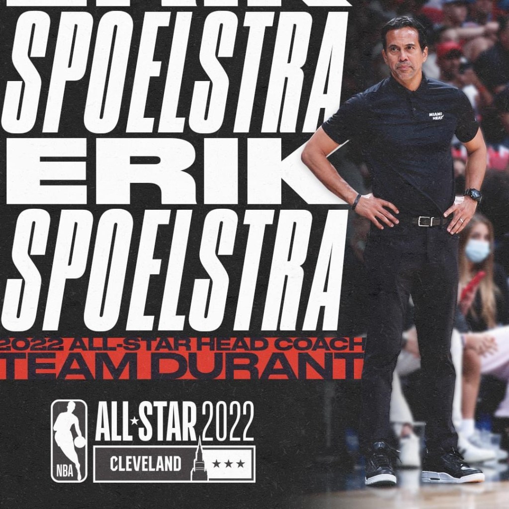 Erik Spoelstra Named All-Star Game Head&nbsp;Coach