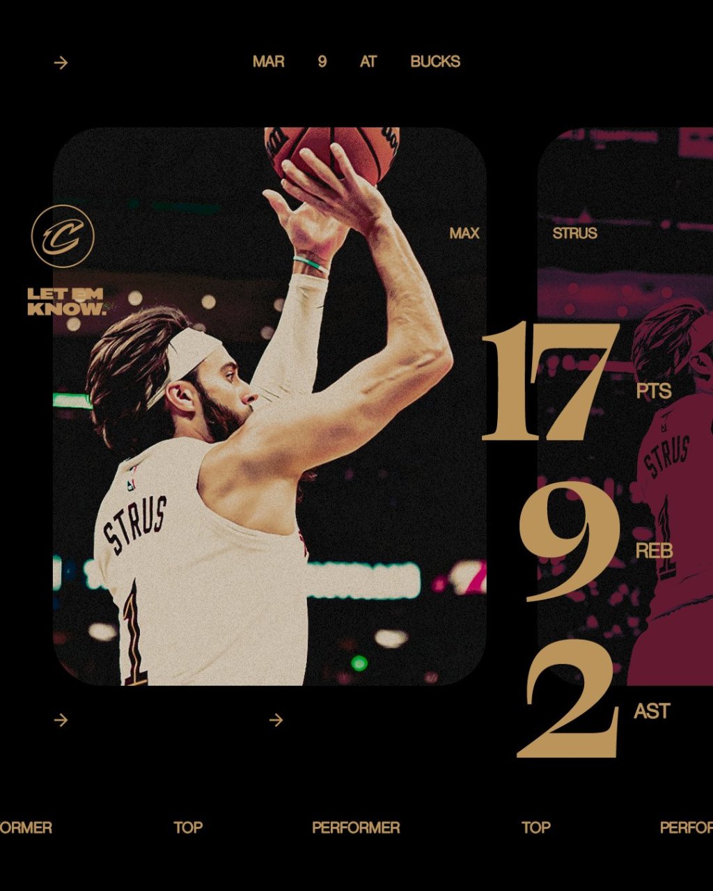 Illinois Hoops Update- March 9- Strus Leads Cavs Over Bucks in 14th Straight&nbsp;win